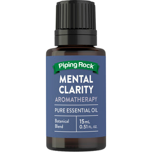 Mental Clarity Essential Oil, 1/2 fl oz (15 mL) Dropper Bottle