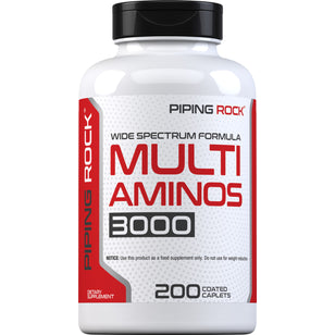 Multi Aminos, 200 Coated Caplets