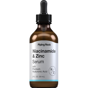 Niacinamide and Zinc Serum, 2 fl oz (59 mL) Dropper Bottle