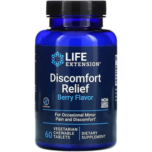 PEA (Palmitoylethanolamide) - Discomfort Relief (Berry), 60 Vegetarian Chewable Tablets