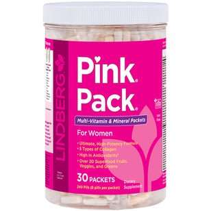 Pink Pack for Women (Multi-Vitamin & Mineral), 30 Packets