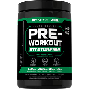 Pre-Workout Intensifier (Watermelon Candy), 11.746 oz (333 g) Bottle