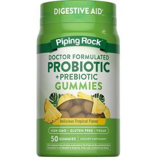 Probiotic 1 Billion (Delicious Tropical), 50 Gummies