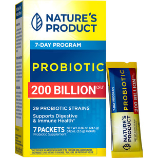 Probiotic, 200 Billion CFU, 7 Packets