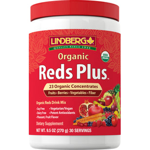 Reds Plus Organic Powder, 9.5 oz (270 g) Bottle