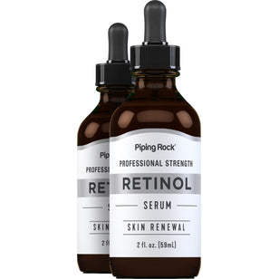 Retinol Serum, 2 fl oz (59 mL) Dropper Bottle, 2 Dropper Bottles