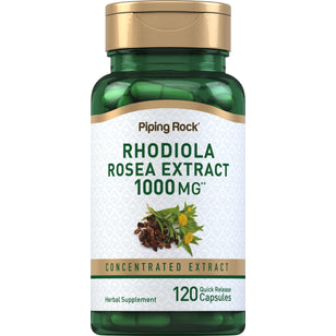 Rhodiola Rosea, 1000 mg, 120 Quick Release Capsules