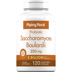Saccharomyces Boulardii 5 Billion CFU, 120 Vegetarian Capsules