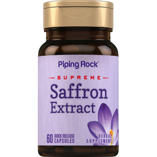 Saffron Extract, 88.5 mg, 60 Quick Release Capsules