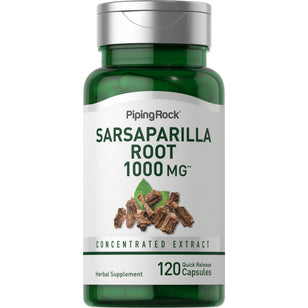 Sarsaparilla Root, 1000 mg, 120 Quick Release Capsules