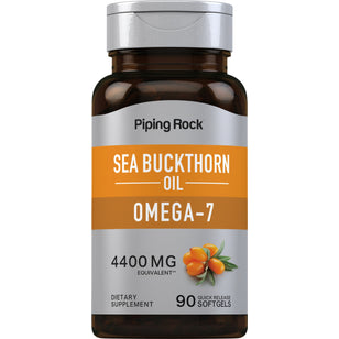 Sea Buckthorn Oil with Omega-7, 4400 mg, 90 Quick Release Softgels