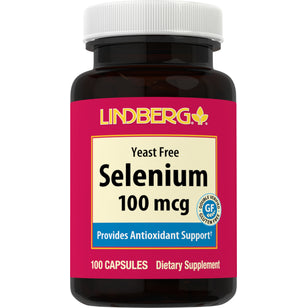 Selenium (Yeast Free), 100 mcg, 100 Capsules