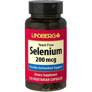 Selenium (Yeast Free), 200 mcg, 120 Vegetarian Capsules