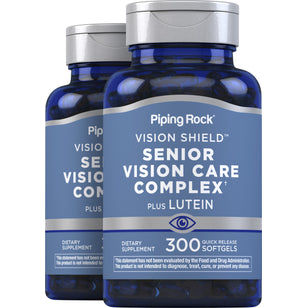 Senior Vision Care Complex, 300 Quick Release Softgels, 2 Bottles