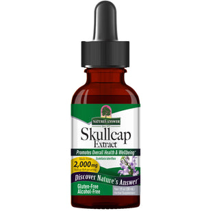 Skullcap Liquid Extract Alcohol Free, 1 fl oz (30 mL) Dropper Bottle