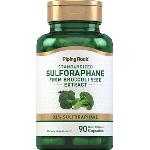 Sulforaphane (From Broccoli), 90 Quick Release Capsules