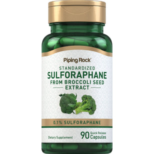 Sulforaphane (From Broccoli), 90 Quick Release Capsules
