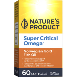 Super Critical Omega, 60 Softgels