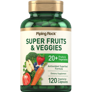 Super Fruits and Veggies, 120 Vegetarian Capsules