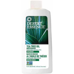 Tea Tree Oil Mouthwash (Spearmint), 16 fl oz (473 mL) Bottle