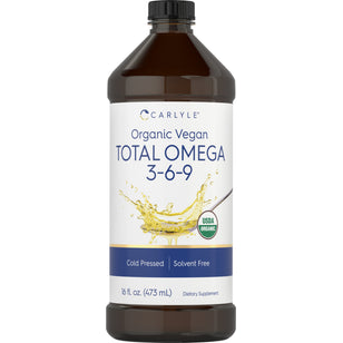Total Omega 3-6-9 Vegan (Organic), 16 fl oz (473 mL) Bottle