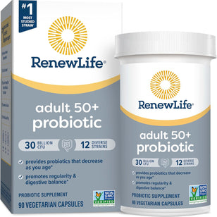 Ultimate Flora 50+ Probiotic 30 Billion, 90 Delayed Release Vegan Caps