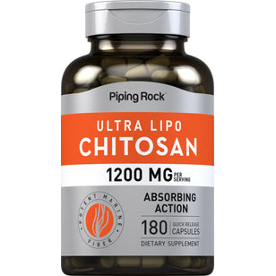 Ultra Lipo Chitosan, 1200 mg (per serving), 180 Quick Release Capsules