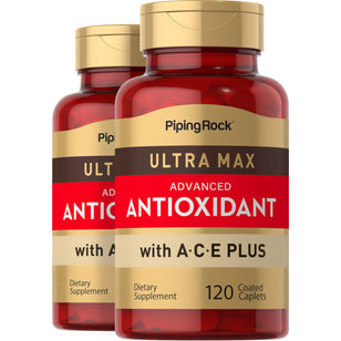 Ultra Max Antioxidant, 120 Coated Caplets, 2 Bottles