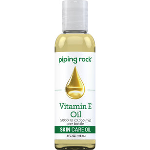 Vitamin E Natural Skin Oil, 5000 IU, 4 fl oz (118 mL) Bottle
