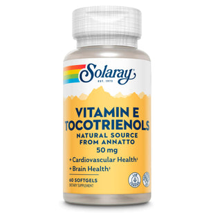 Vitamin E Tocotrienols 50 mg, Soy Free, 60 Softgels