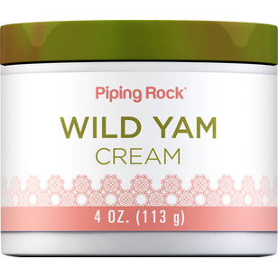 Wild Yam Cream, 4 oz (113 g) Jar