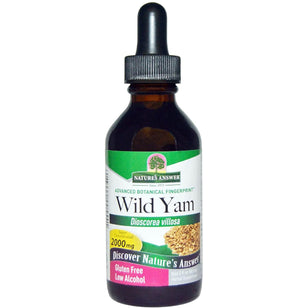 Wild Yam Liquid Extract, 2 fl oz (60 mL) Dropper Bottle