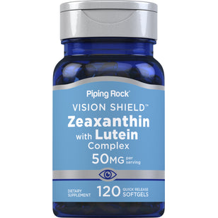 Zeaxanthin with Lutein Complex, 50 mg (per serving), 120 Quick Release Softgels