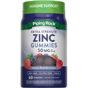 Zinc (Delicious Mixed Berry), 60 Gummies