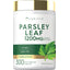 Parsley Leaf 1200 mg, 300 quick release capsules for herbal supplement support in a convenient bottle.