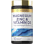 Carlyle Magnesium Zinc & Vitamin D3 3-in-1 Advanced Formula, 90 Vegetarian Capsules, Dietary Supplement.