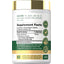 Supplement Facts panel for Carlyle Parsley Leaf 1200 mg, 300 capsules.
