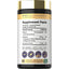 Detailed Supplement Facts for Carlyle Magnesium Zinc and Vitamin D, 90 capsules.