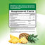 The Supplement Facts panel for NT Digestive Probiotic 50 Gummies is displayed on the product's packaging.