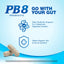 Product highlights graphic stating Daily Probiotic Support for a Balanced Digestive System*, and Helps Support the Immune System*.