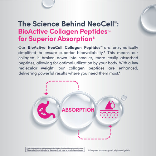 Advanced Collagen Peptides + Hyaluronic Acid + C, 13.7 oz (390 g) Powder