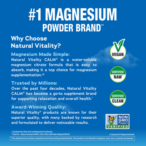 CALM Powder Unflavored, 16 oz (453 g)