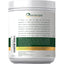 Back label of CL Organic Greens Powder 1.1 lbs shows Non-GMO Pledge, Certified Organic label, warnings, and company information.