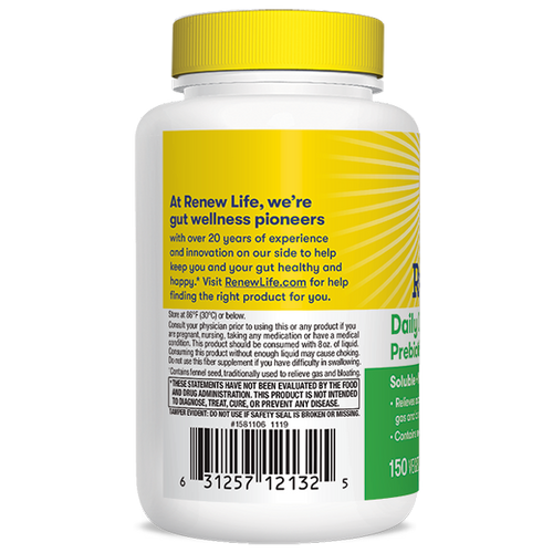 Daily Digestive Prebiotic Fiber, 150 Vegetarian Capsules