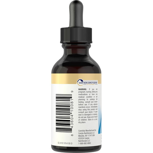 Liquid Biotin (Berry), 10000 mcg (per serving), 2 fl oz (59 mL) Dropper Bottle