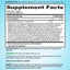 Supplement Facts panel displaying details for PB8 Immune Probiotic 60 Capsules.