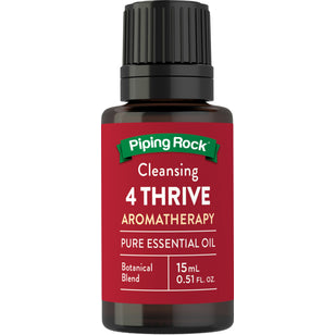 4 Thrive Essential Oil, 1/2 fl oz (15 mL) Dropper Bottle