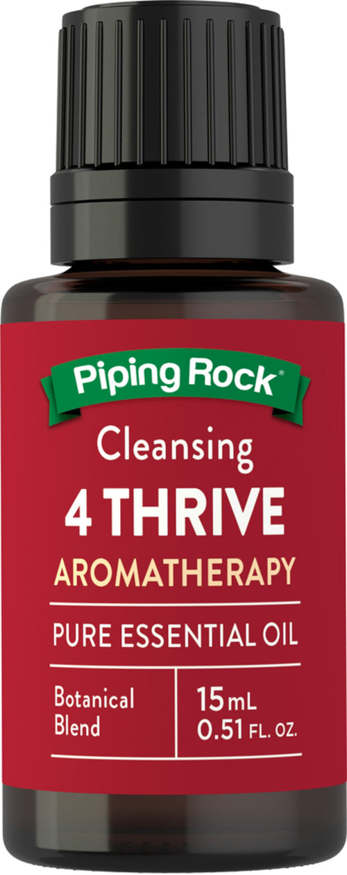 4 Thrive Essential Oil, 1/2 fl oz (15 mL) Dropper Bottle