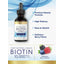 Liquid Biotin (Berry), 10000 mcg (per serving), 2 fl oz (59 mL) Dropper Bottle