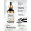 Product highlights graphic stating 25 Probiotic Strains (3 Billion Active Organisms**), Organic Sunflower Oil, Non-GMO & Gluten Free.